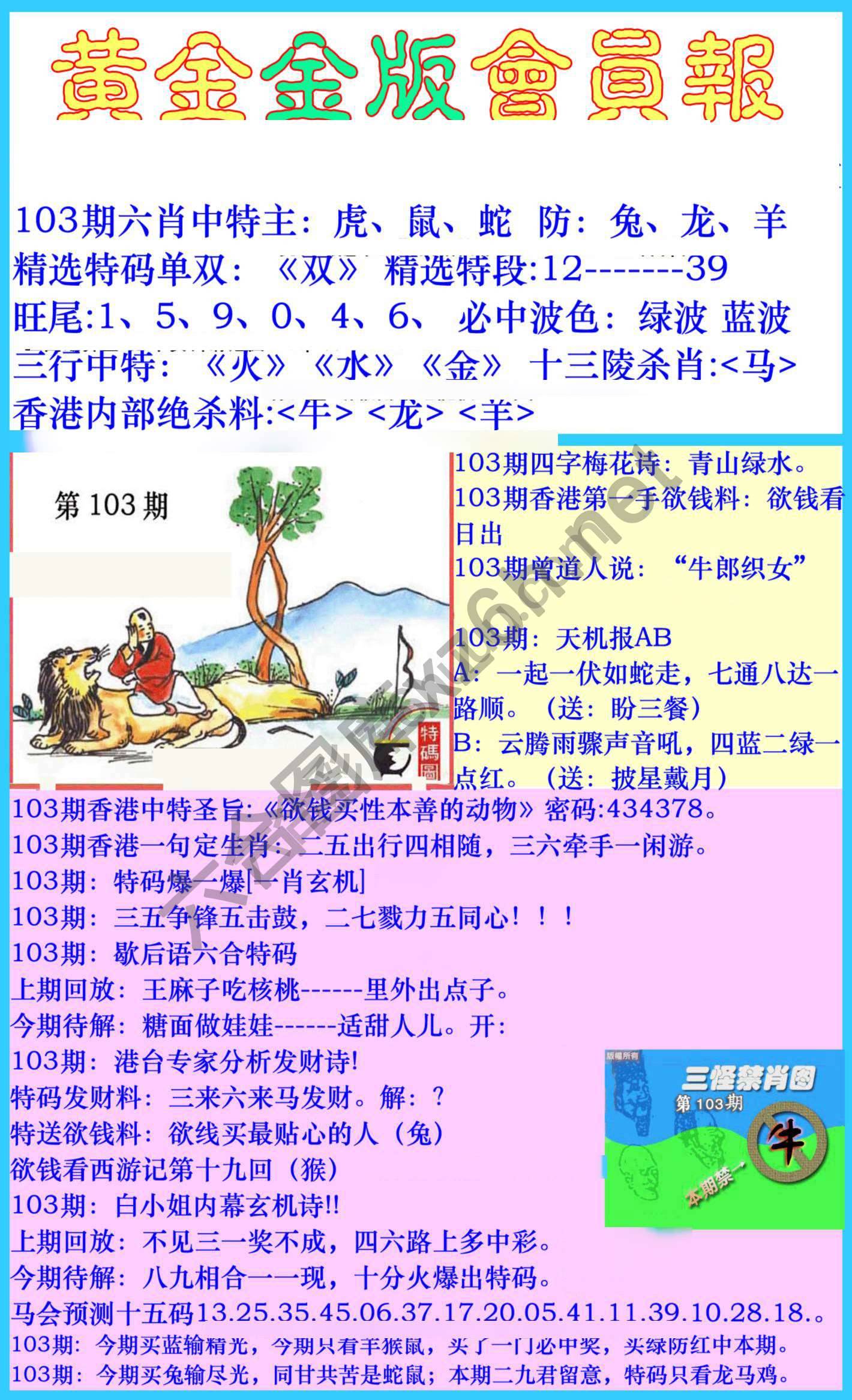 黄金金版会员报