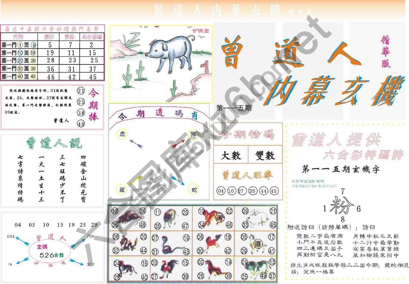 曾道人内幕玄机(精华版)