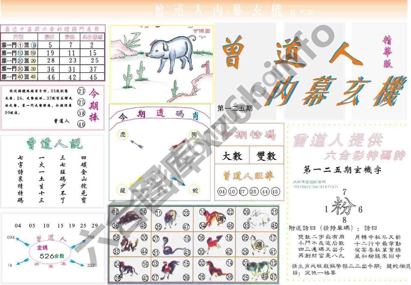 曾道人内幕玄机(精华版)