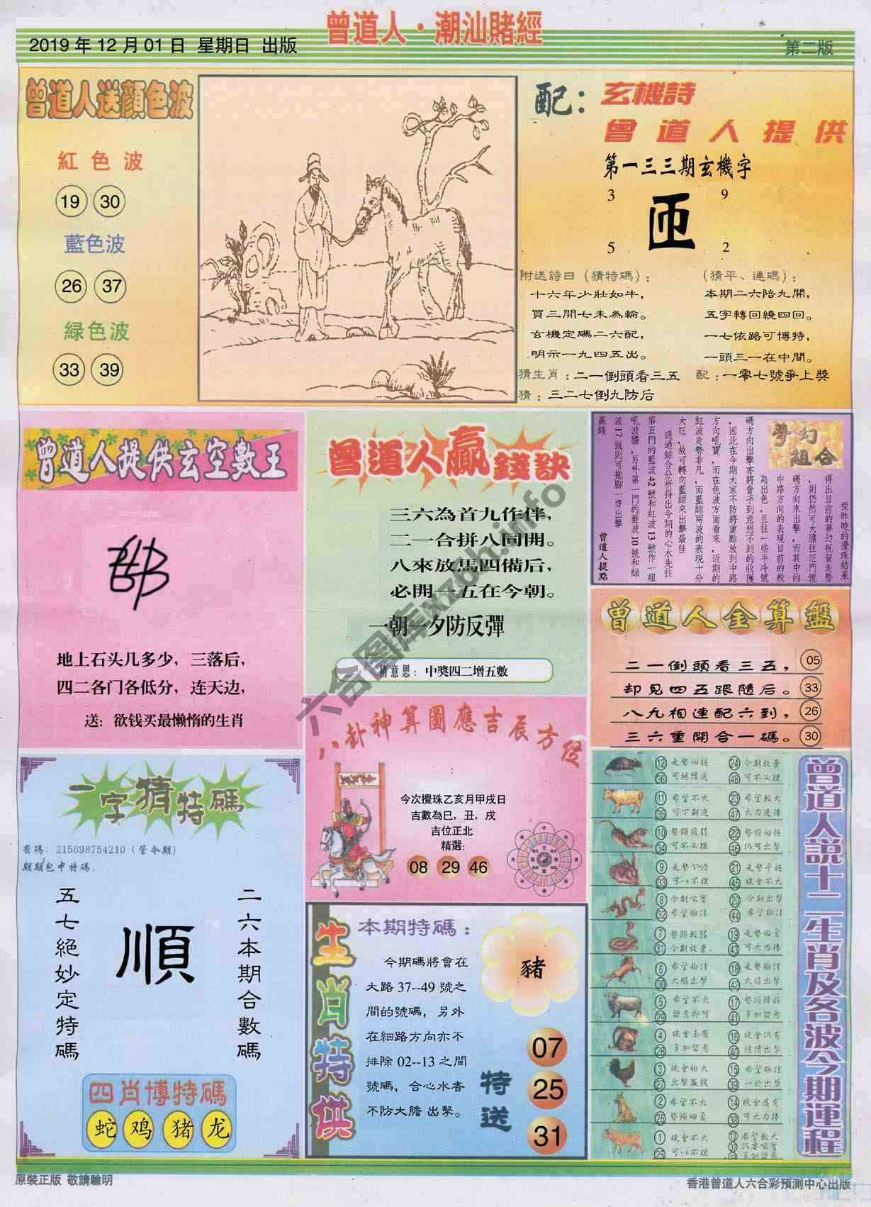 曾道人潮汕赌经