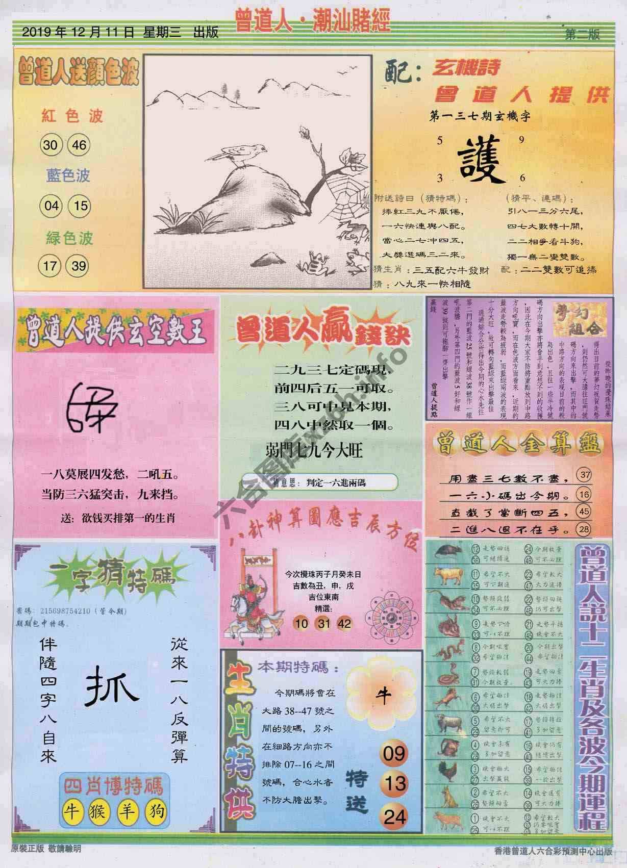 曾道人潮汕赌经