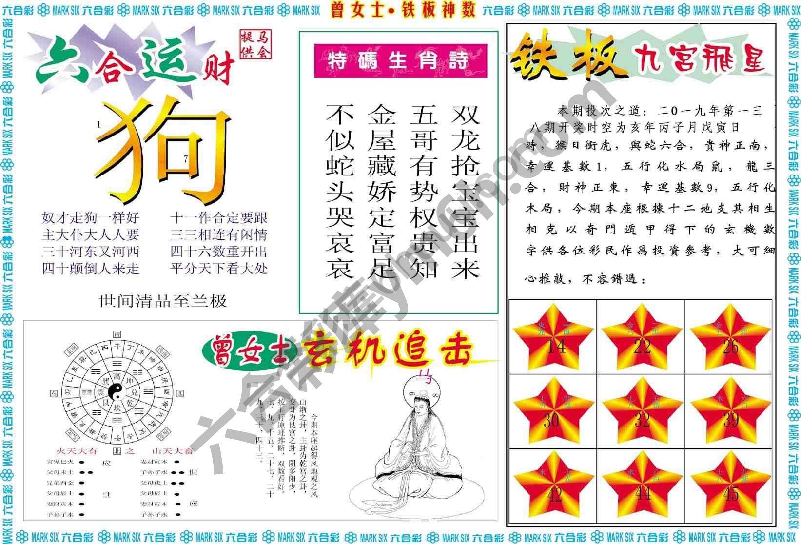 曾女士铁板神数