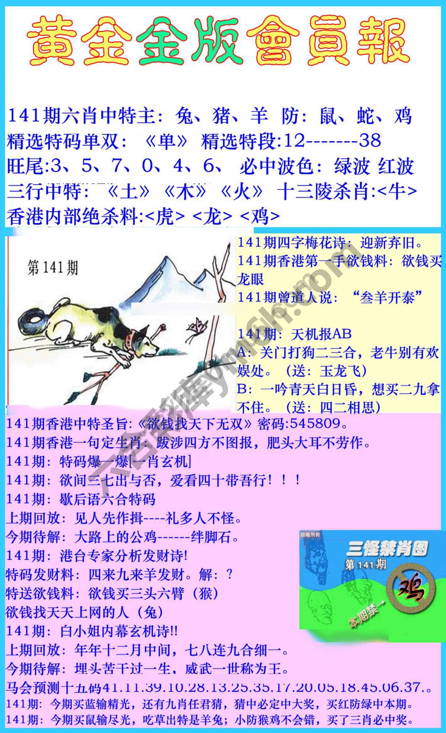 黄金金版会员报