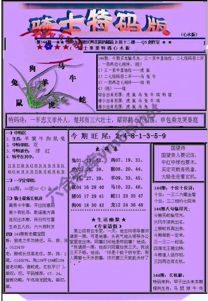 另类骑士特码版