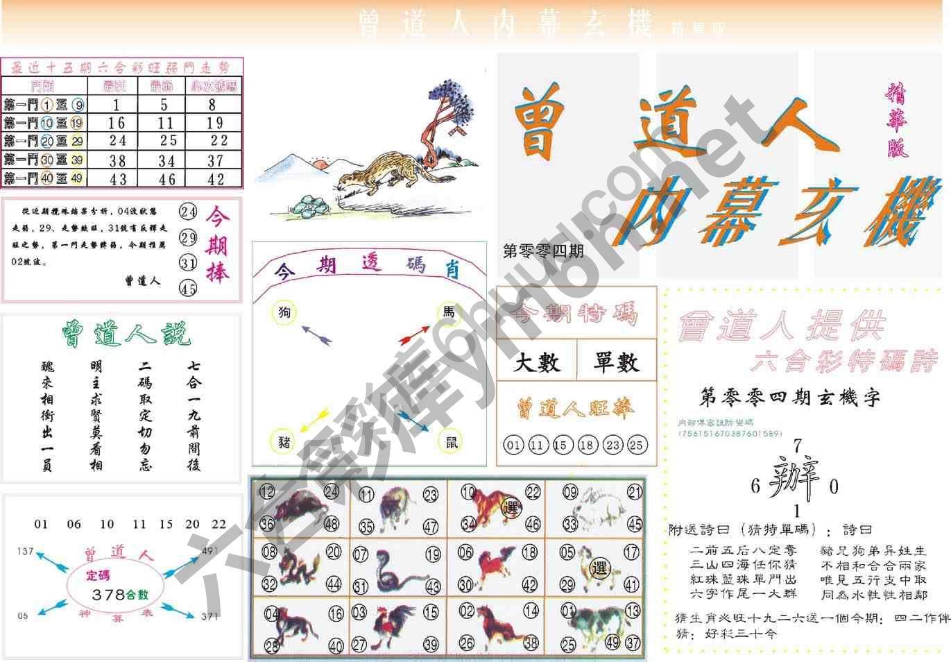 曾道人内幕玄机(精华版)