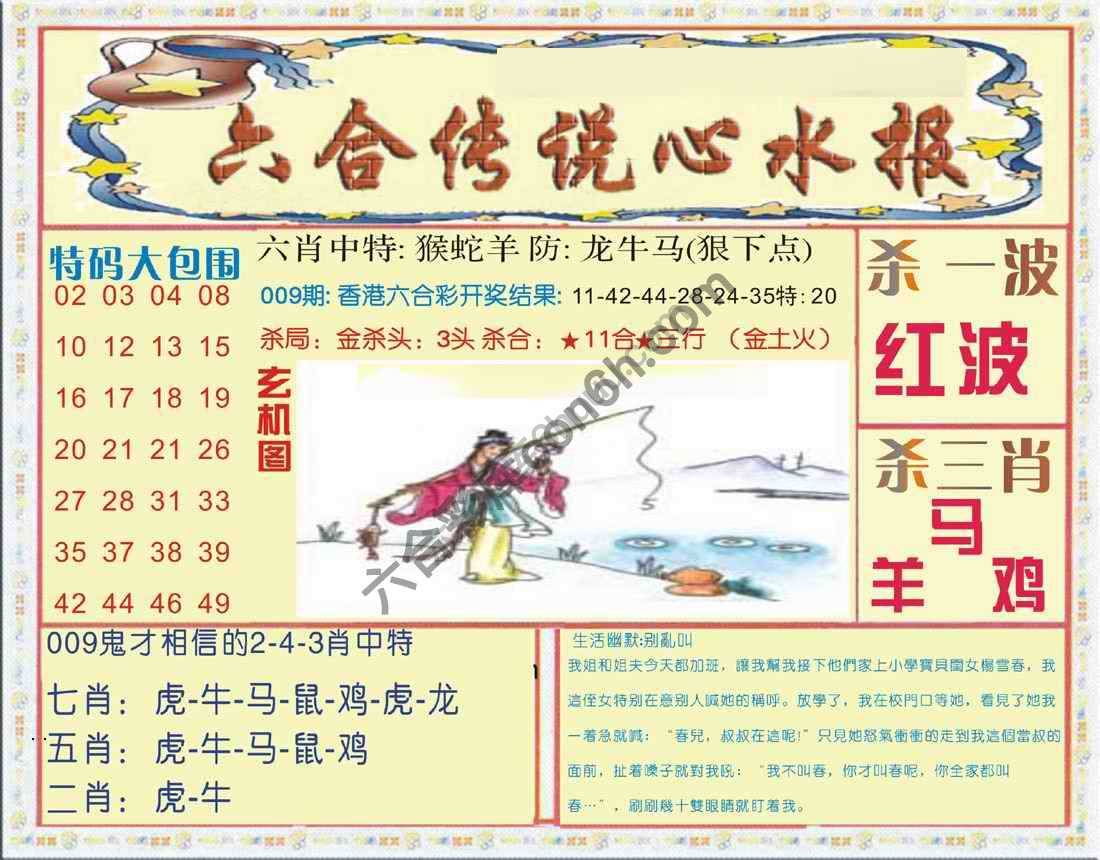 六合传说心水报