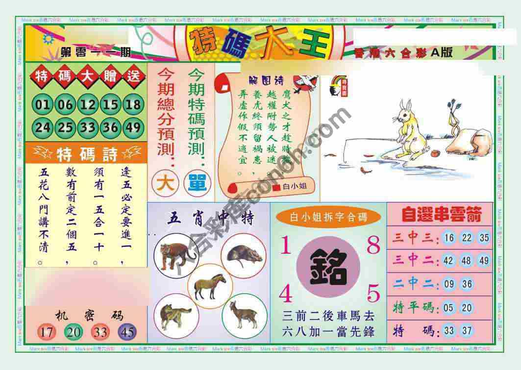特码大王