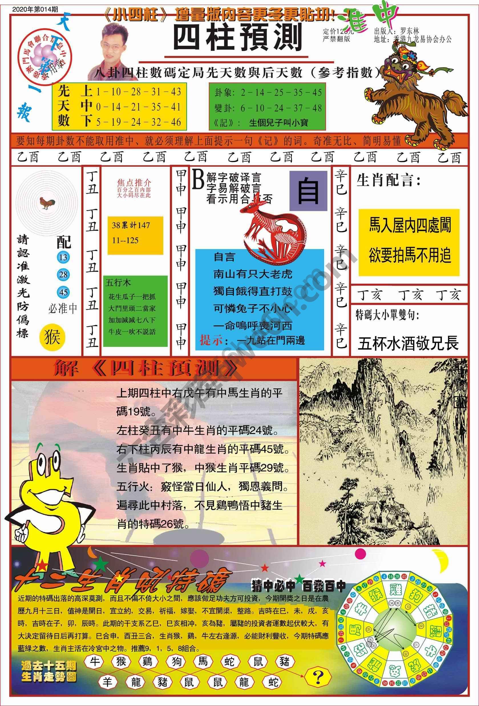四柱预测