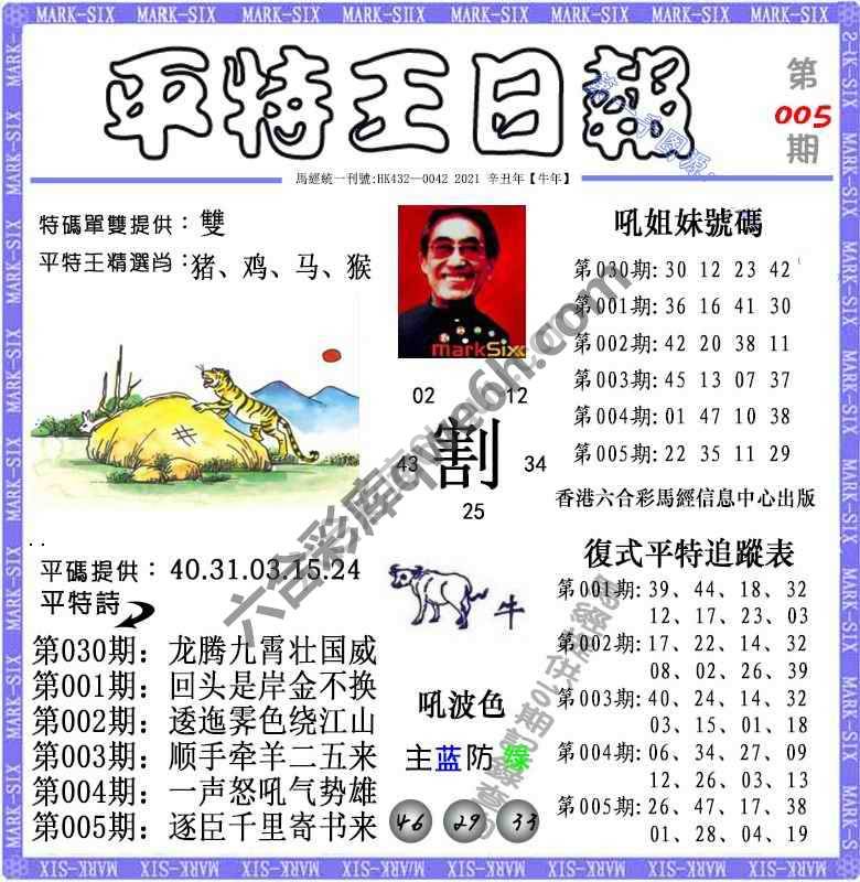 平特王日报