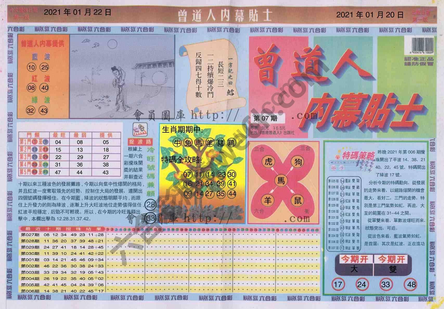 曾道人内幕贴士