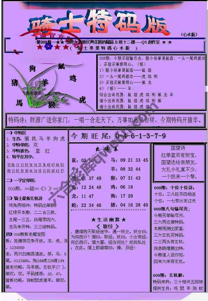 另类骑士特码版