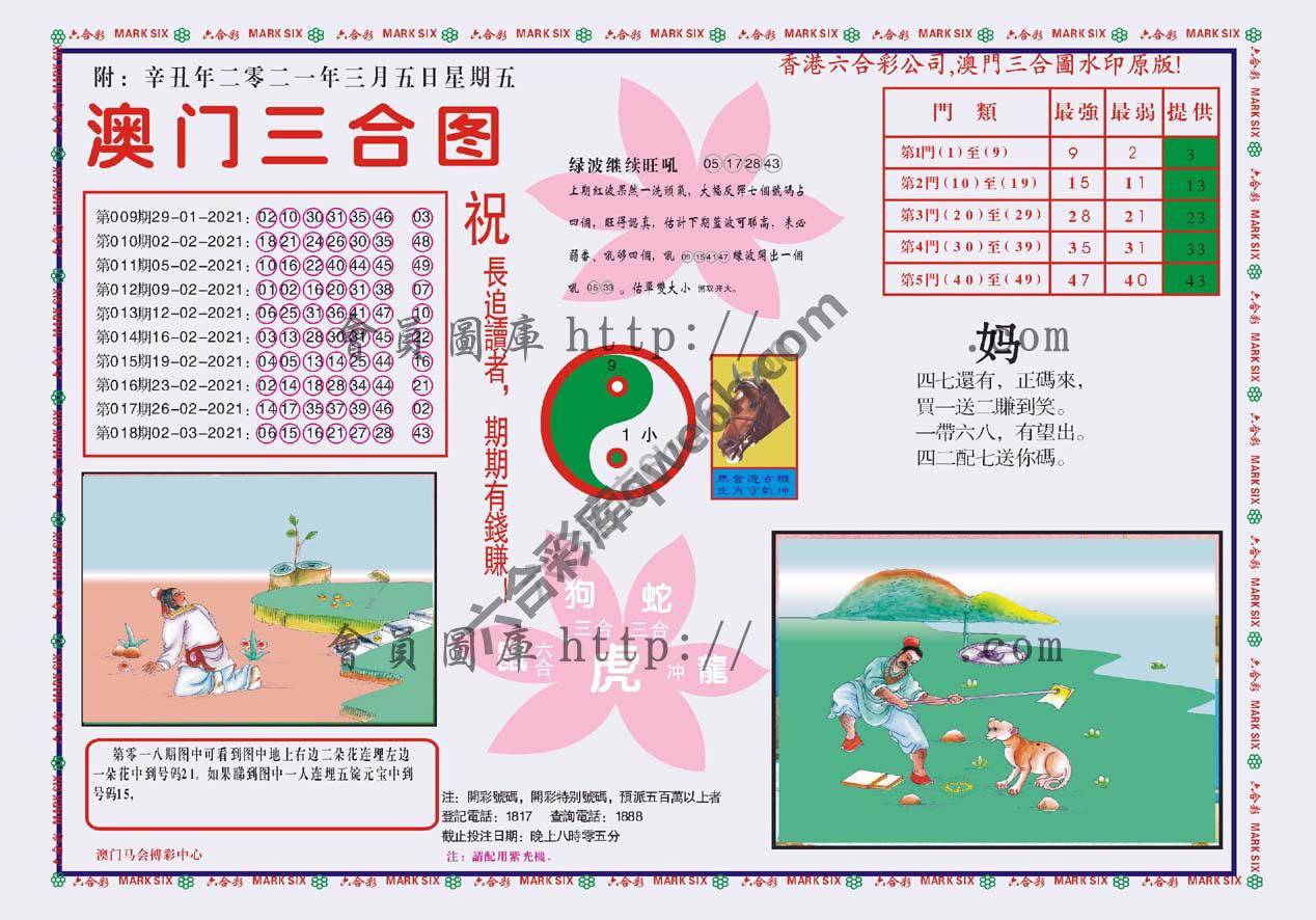 澳门三合图