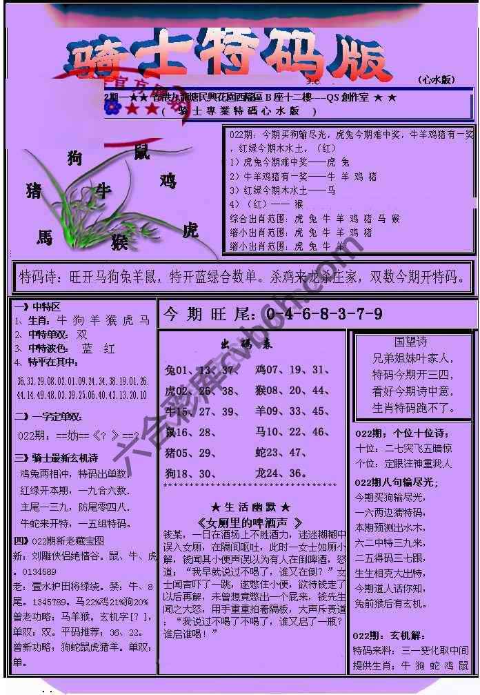 另类骑士特码版