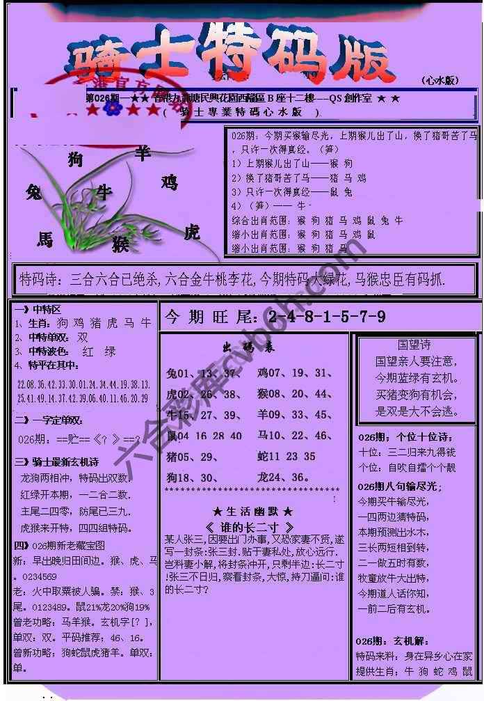 另类骑士特码版