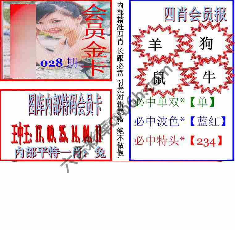 马经四肖会员报