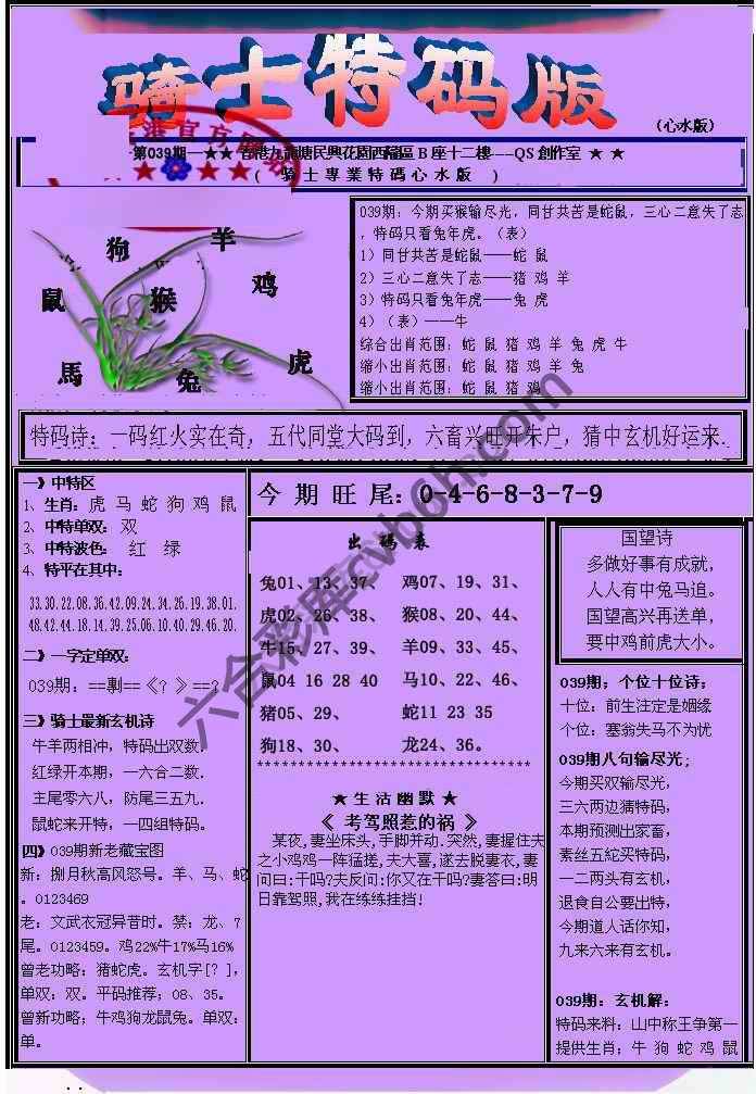 另类骑士特码版