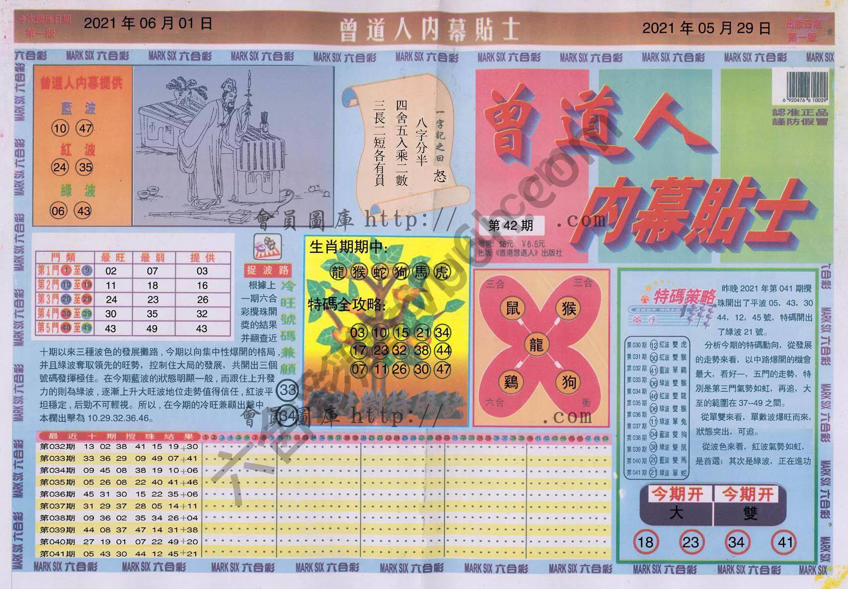 曾道人内幕贴士