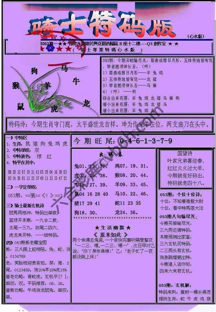 另类骑士特码版