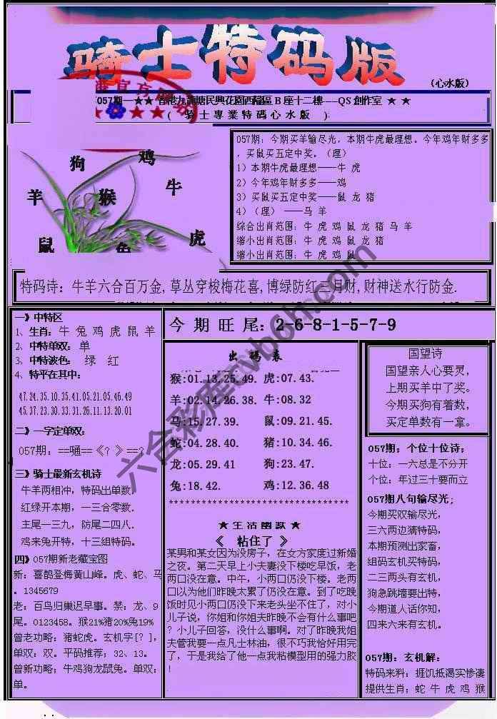 另类骑士特码版