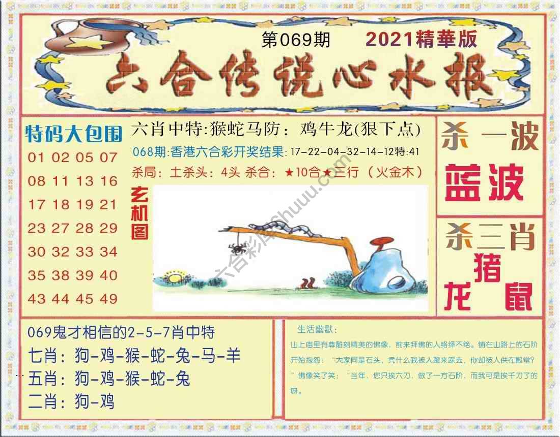 六合传说心水报