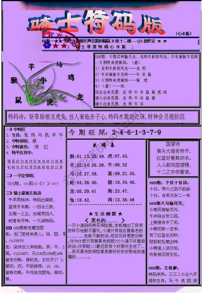 另类骑士特码版