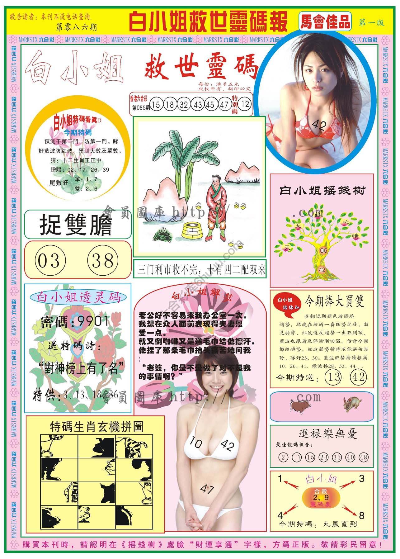 白小姐救世灵码报