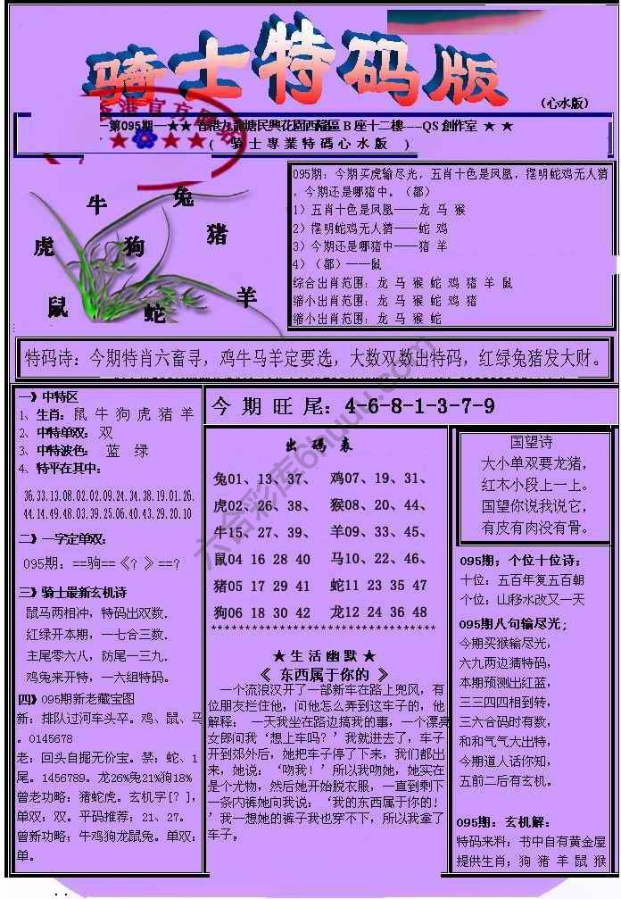 另类骑士特码版