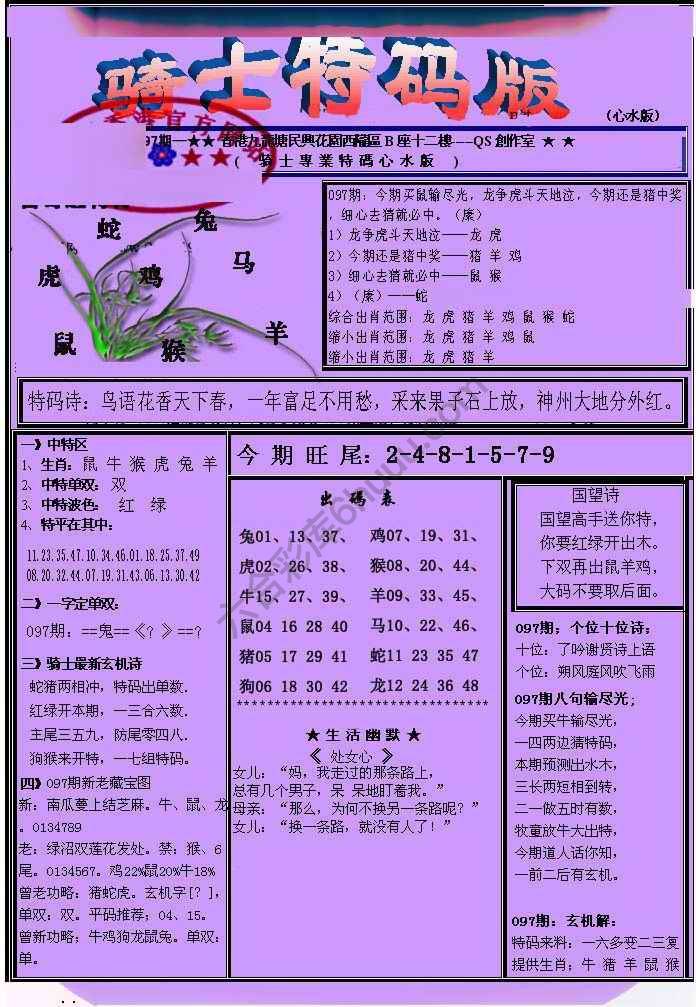 另类骑士特码版