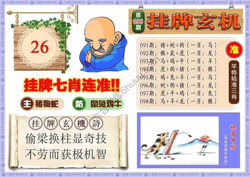 挂牌玄机