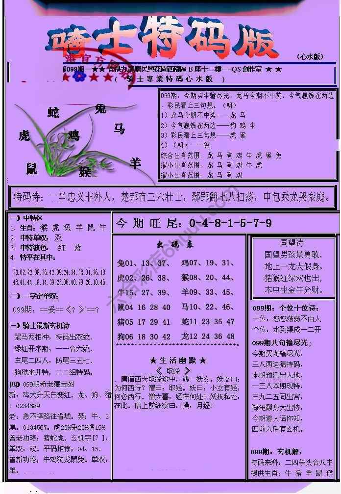 另类骑士特码版