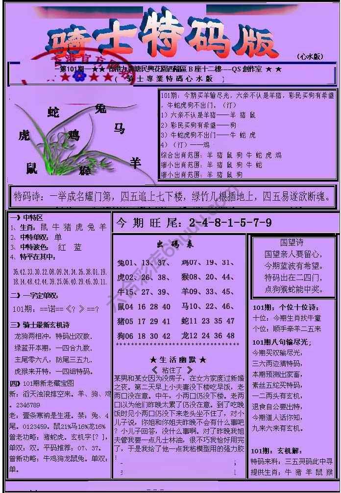 另类骑士特码版