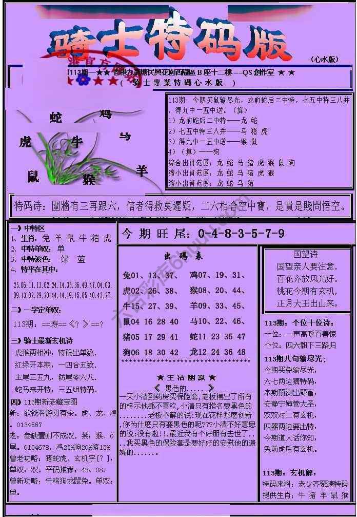 另类骑士特码版