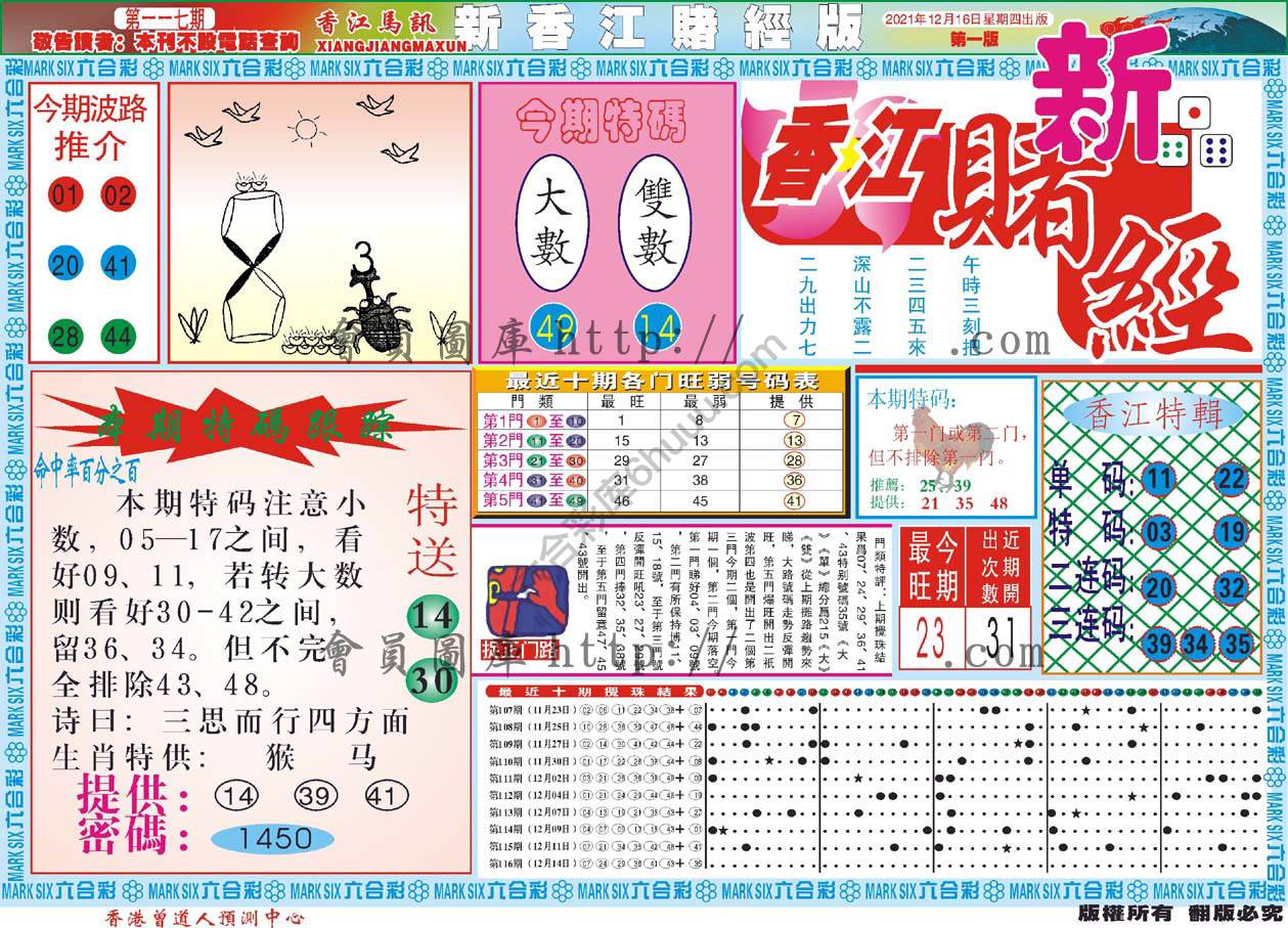 新香江赌经