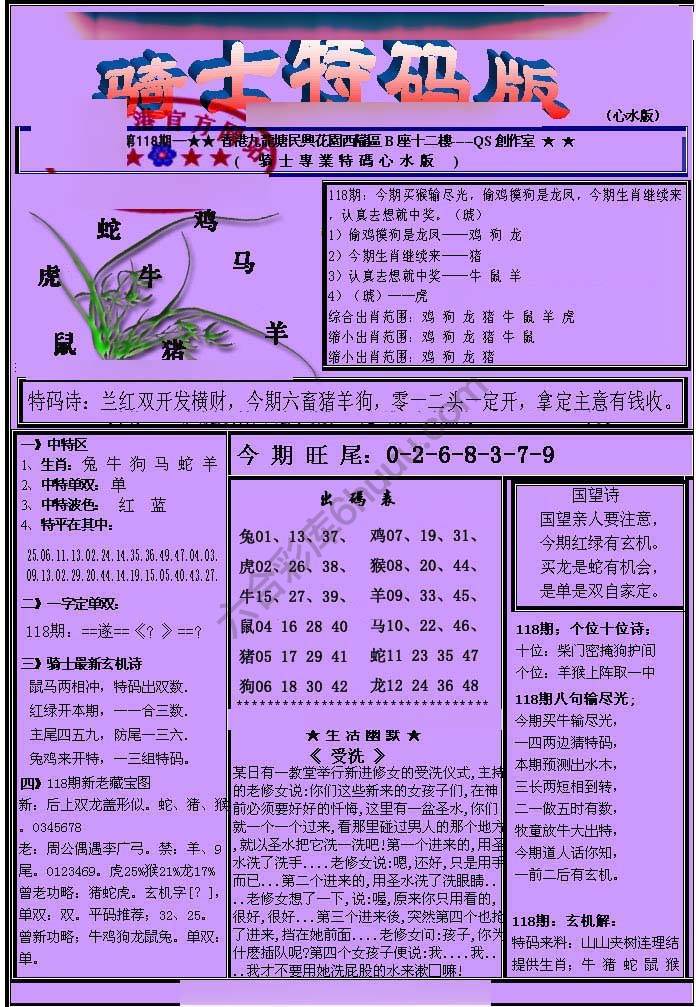 另类骑士特码版