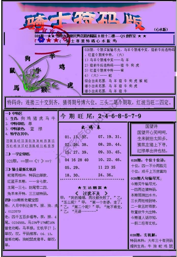 另类骑士特码版