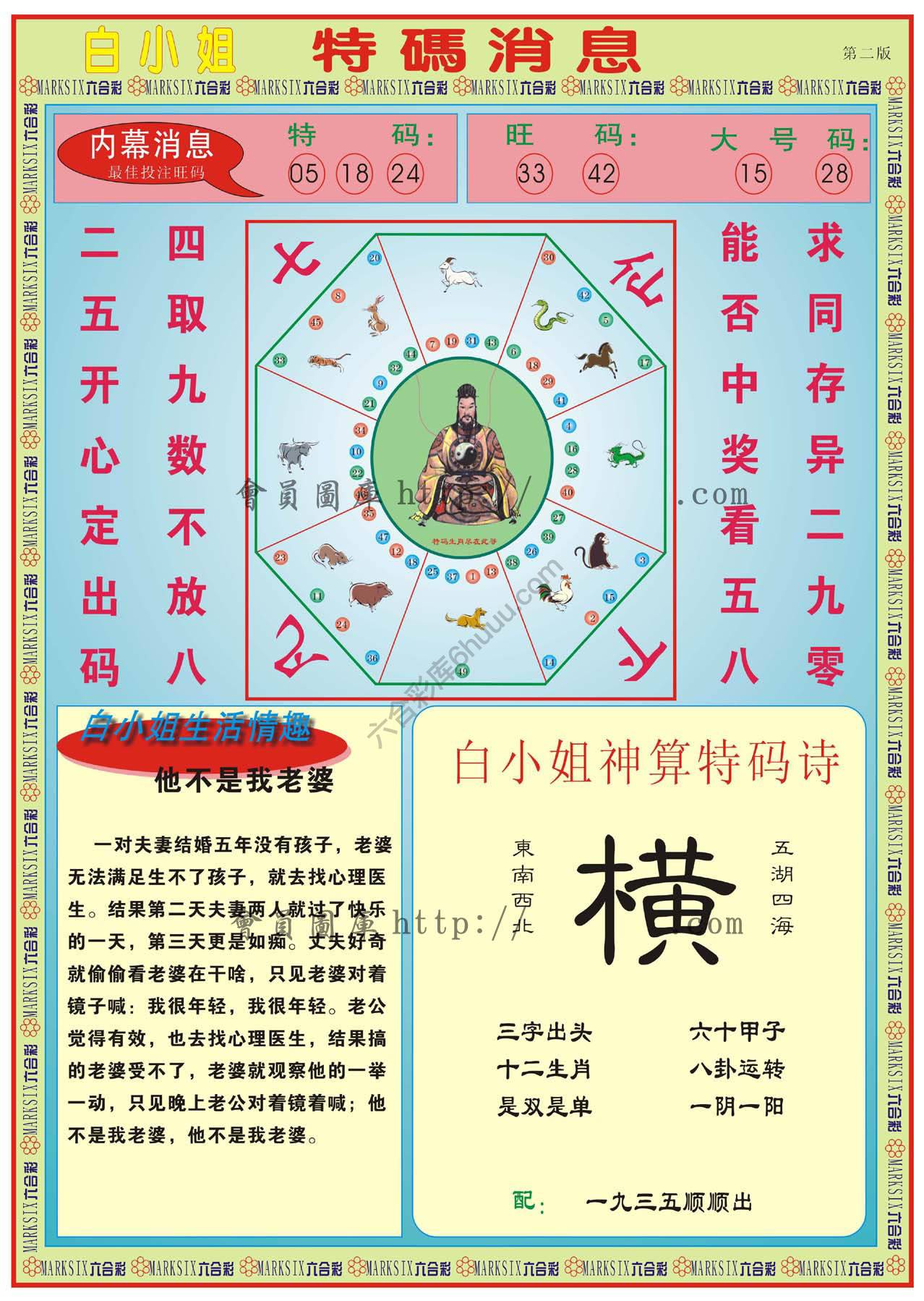 白小姐特码消息