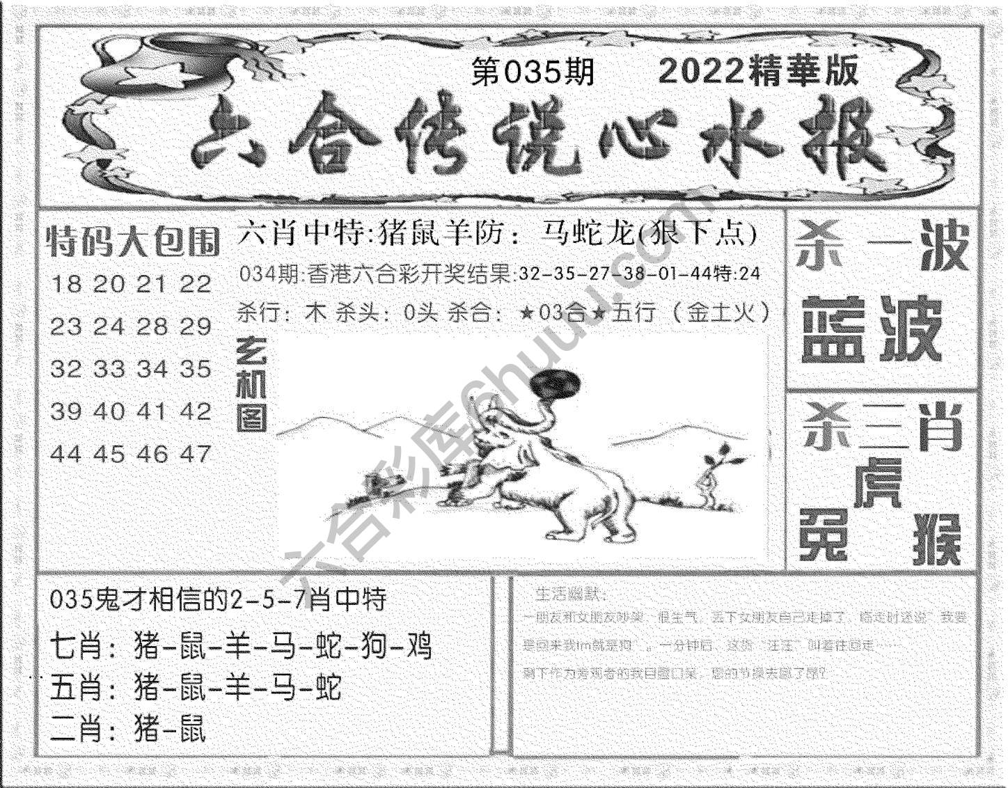 六合传说心水报