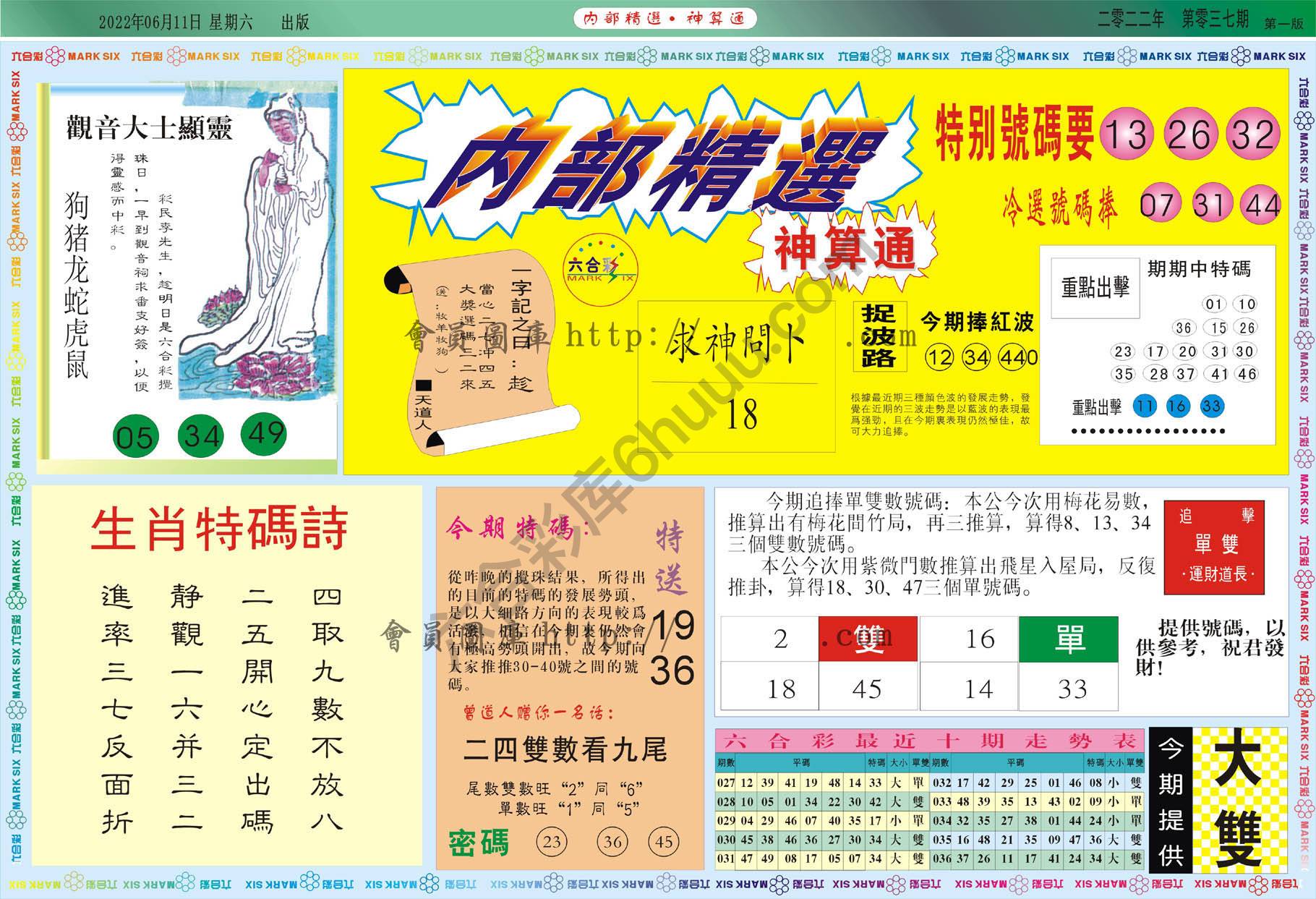 内部精选神算通