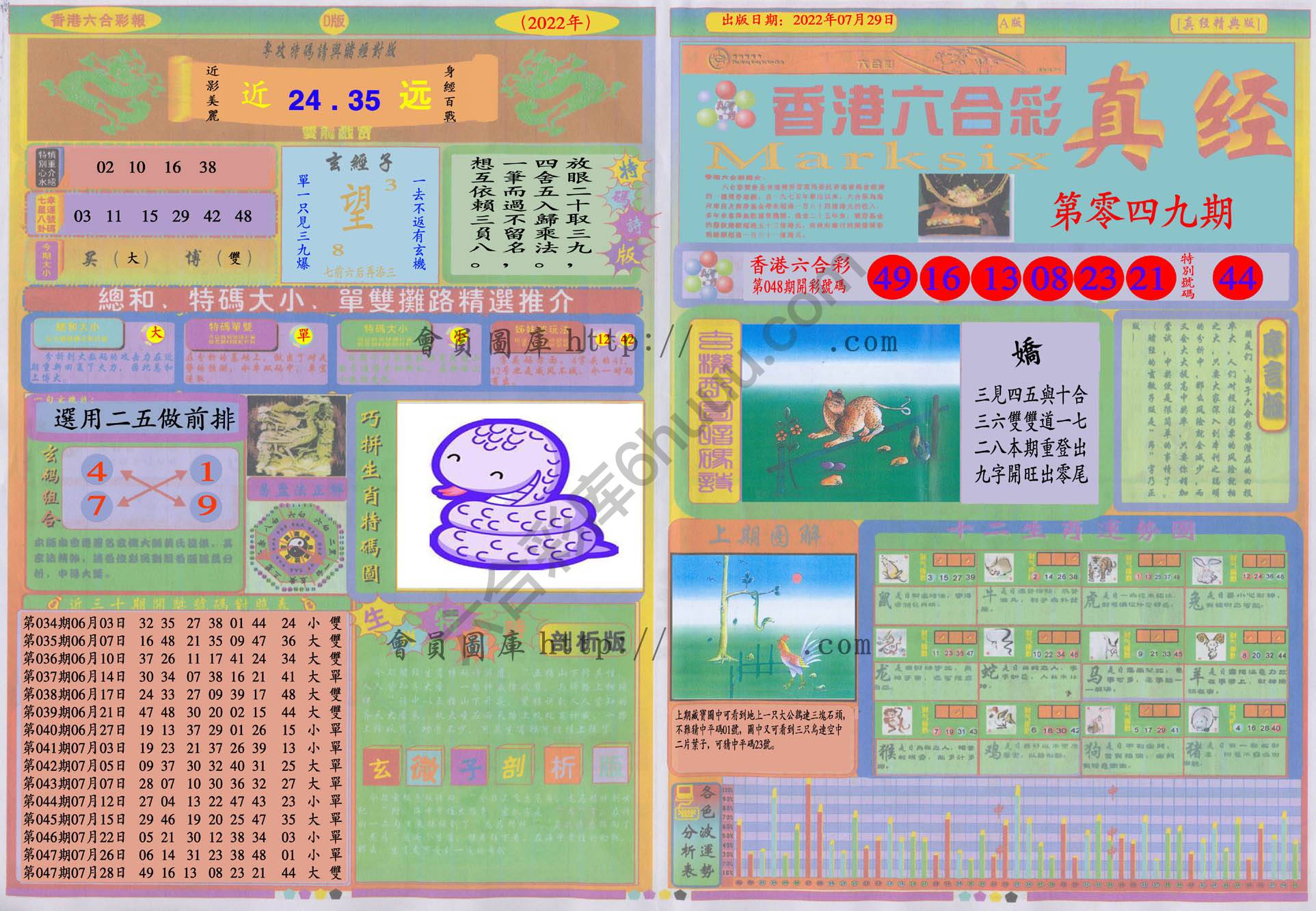 香港六合彩真经