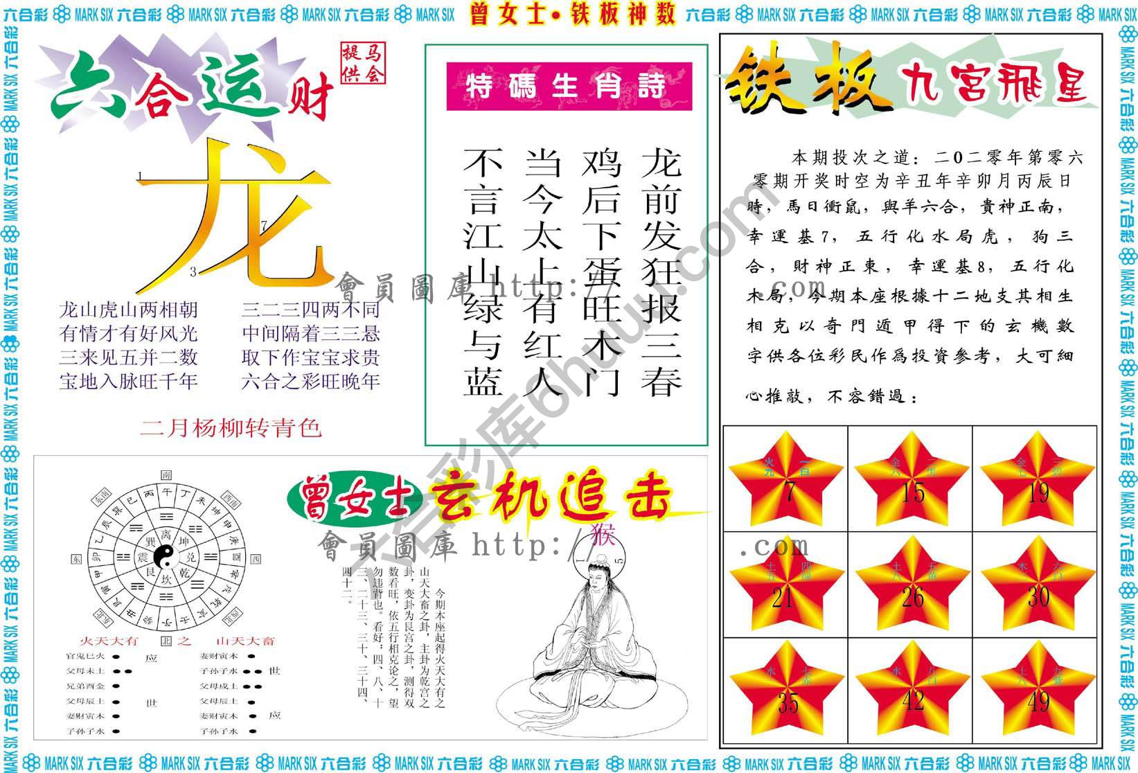 曾女士铁板神数