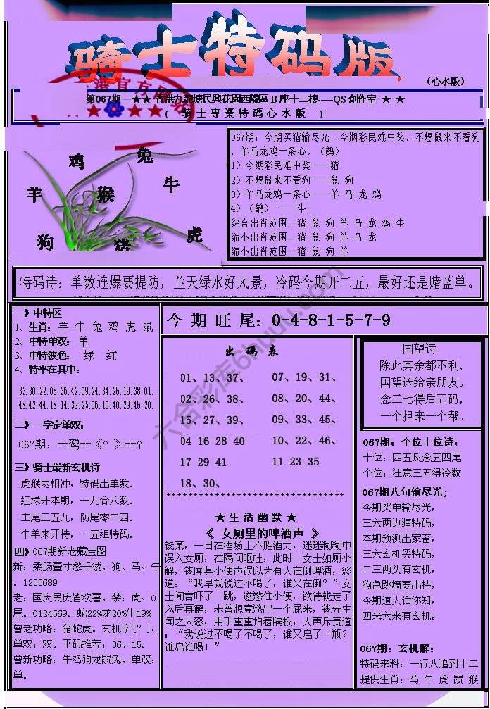 另类骑士特码版