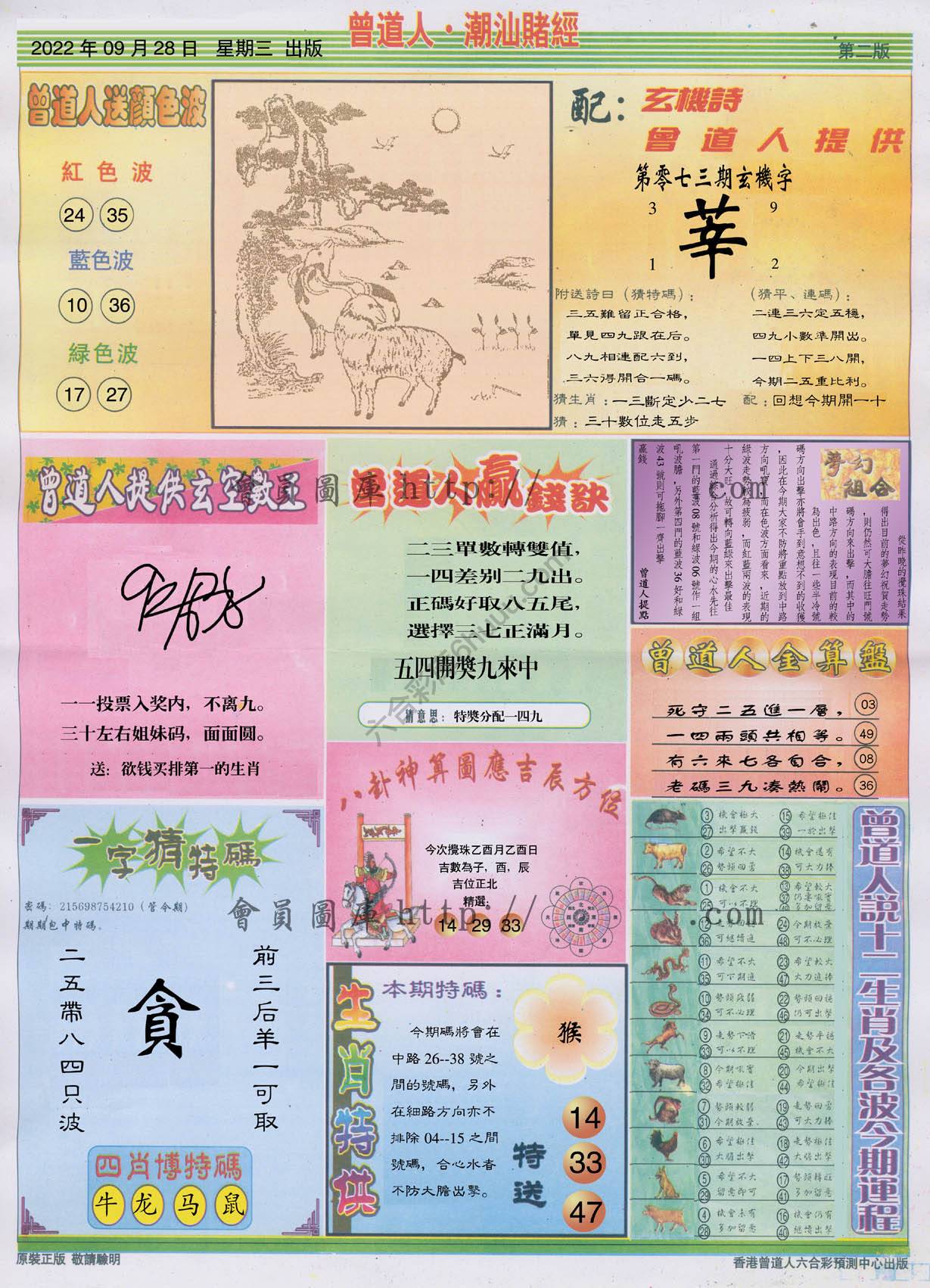 曾道人潮汕赌经