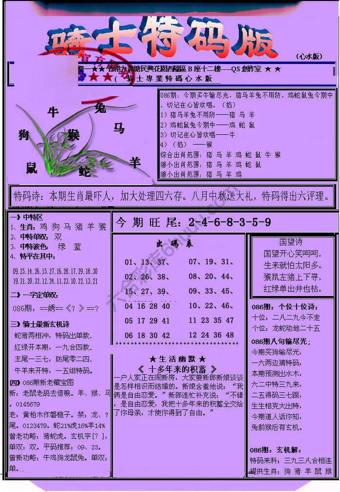 另类骑士特码版