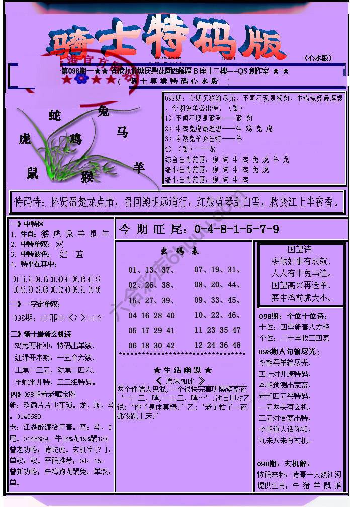 另类骑士特码版