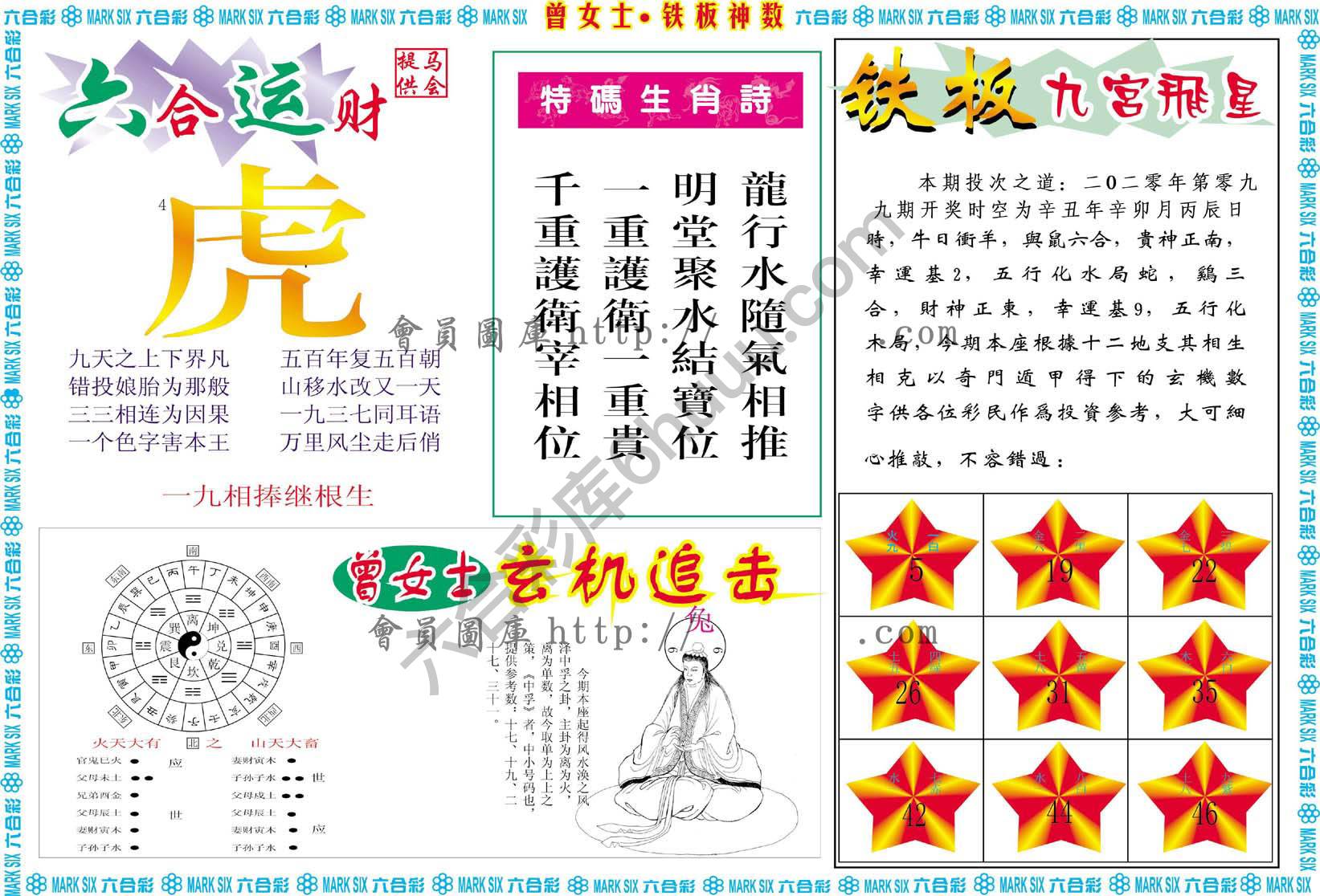 曾女士铁板神数