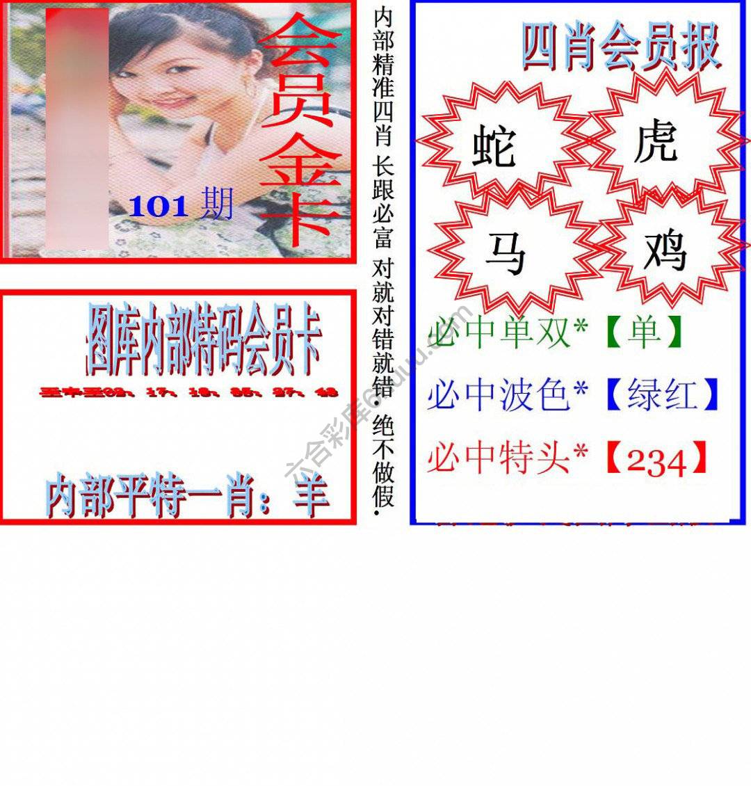 马经四肖会员报