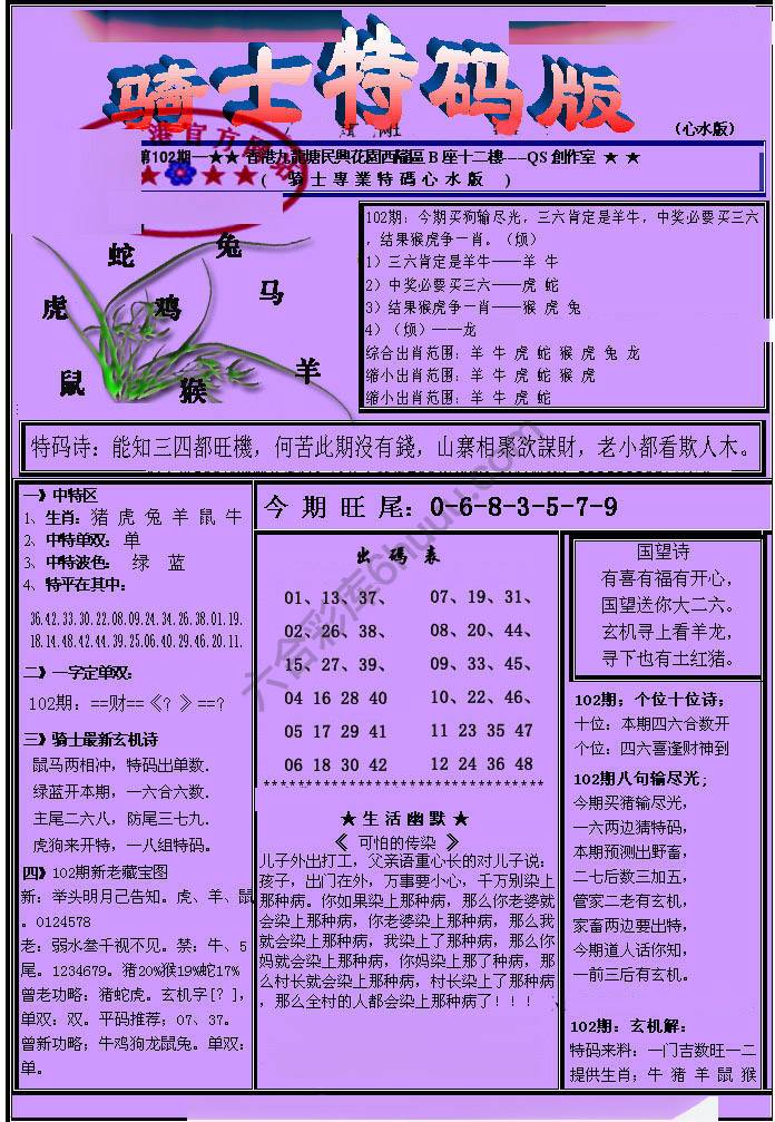 另类骑士特码版