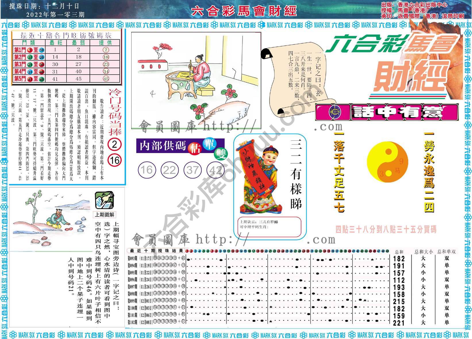 六合彩马会财经