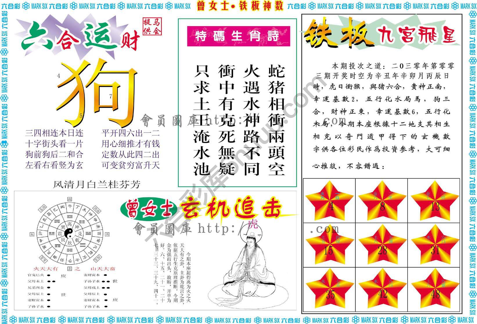 曾女士铁板神数