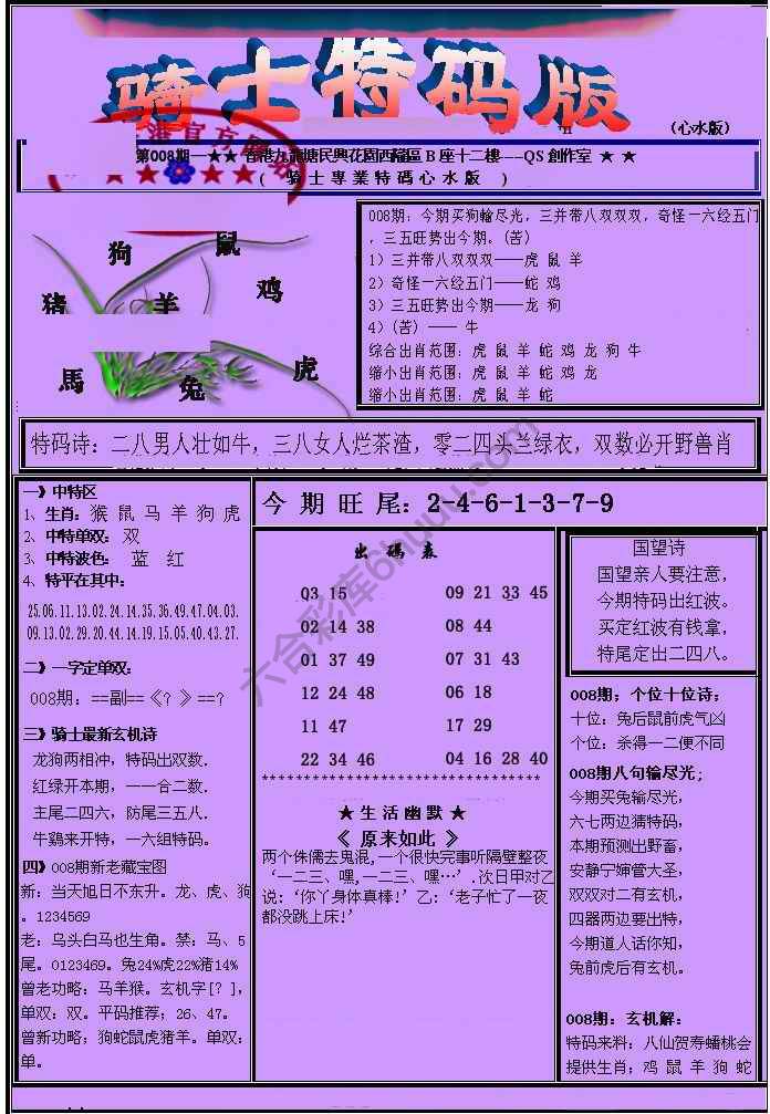 另类骑士特码版